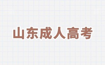 2024年山东成人高考招生层次有哪几种?